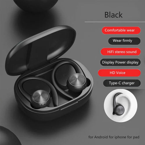 TWS Bluetooth 5.0 Headphones Wireless Stereo Earphones Sports Wireless